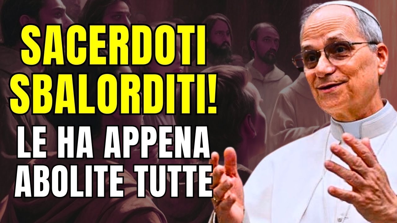 ⚠️🔴 15 TRADIZIONI CATTOLICHE che Papa Leone XIV ha appena ABOLITO – I sacerdoti sono SBALORDITI!
