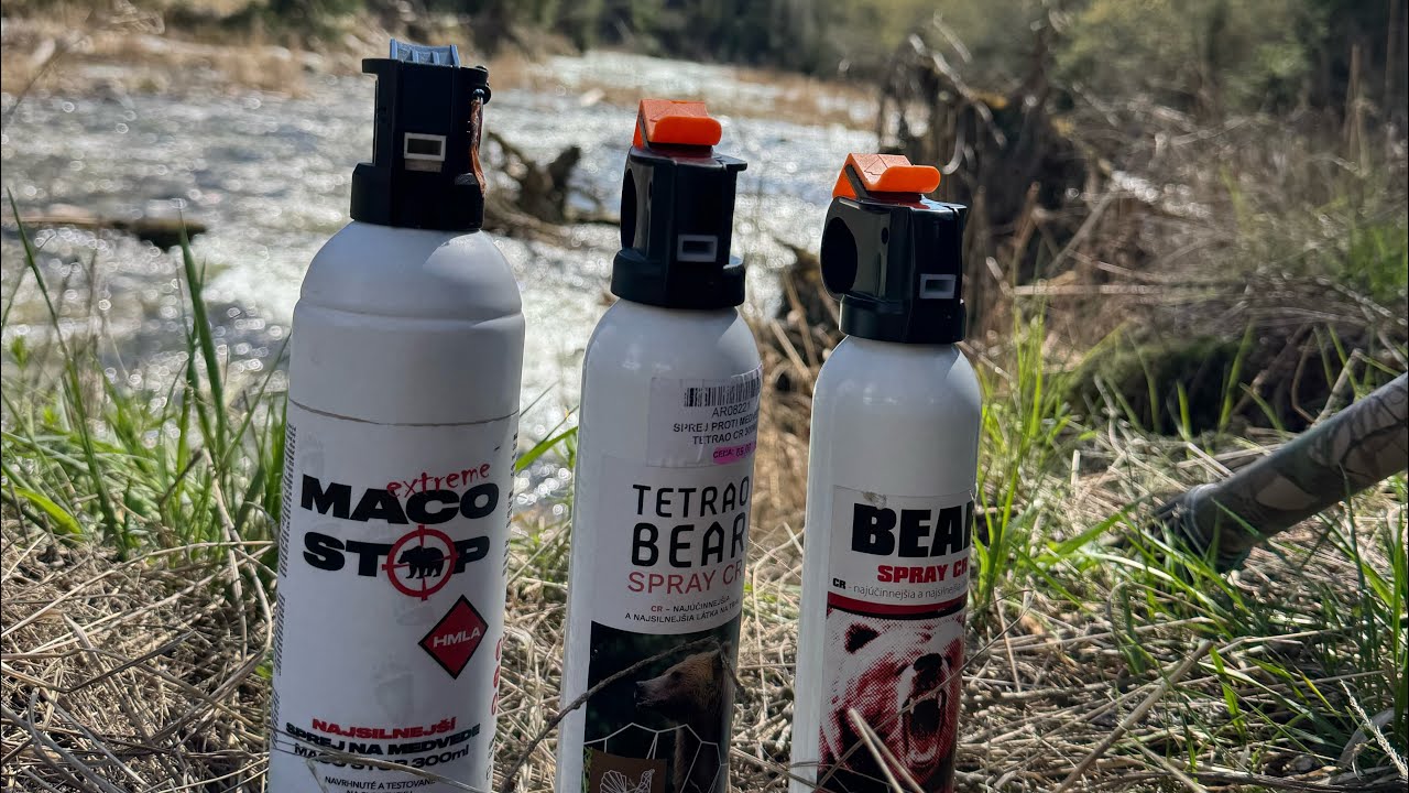 Test sprejov na medvede