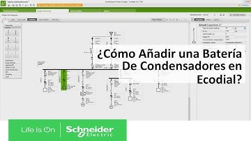 ¿Cómo añadir una batería de condensadores en Ecodial?