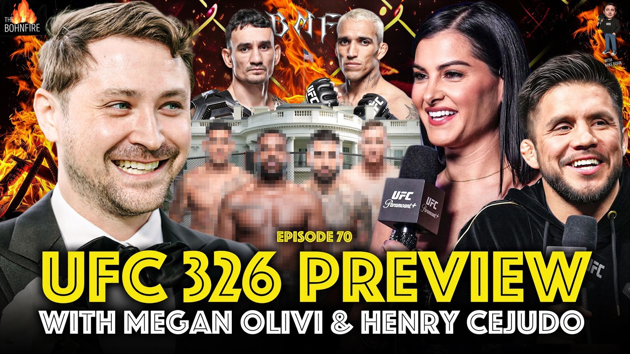 Megan Olivi, Henry Cejudo preview UFC 326 + UFC White House card predictions | The Bohnfire