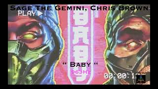 Sage The Gemini, Chris Brown - BABY - 963 Hz [ Crown Chakra - Activate Pineal Gland ] 👑