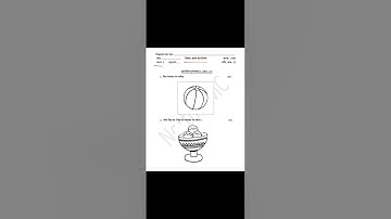 कक्षा-1,विषय- कला एवं शिल्प, उप विषय- सारांशित मूल्यांकन-1