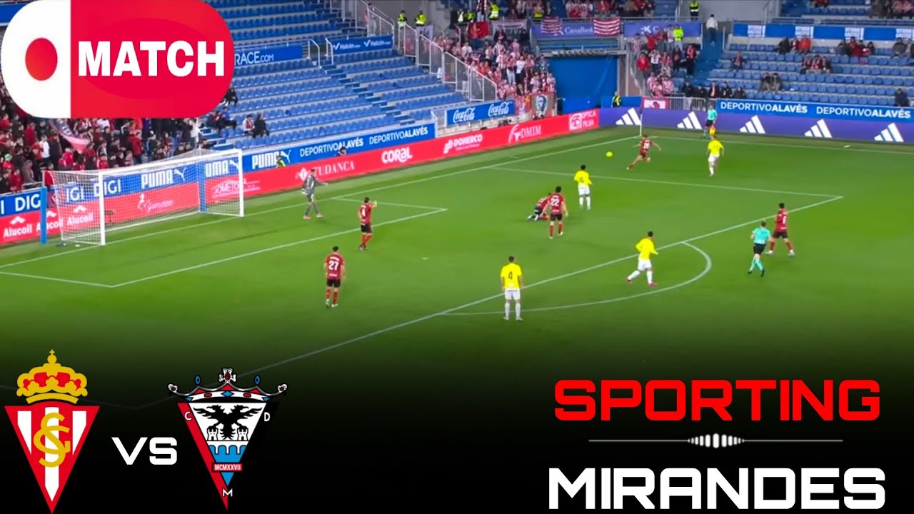 LIVE : Sporting Gijón vs Mirandés Live Stream / Spanish LALIGA 2 Match - 2026
