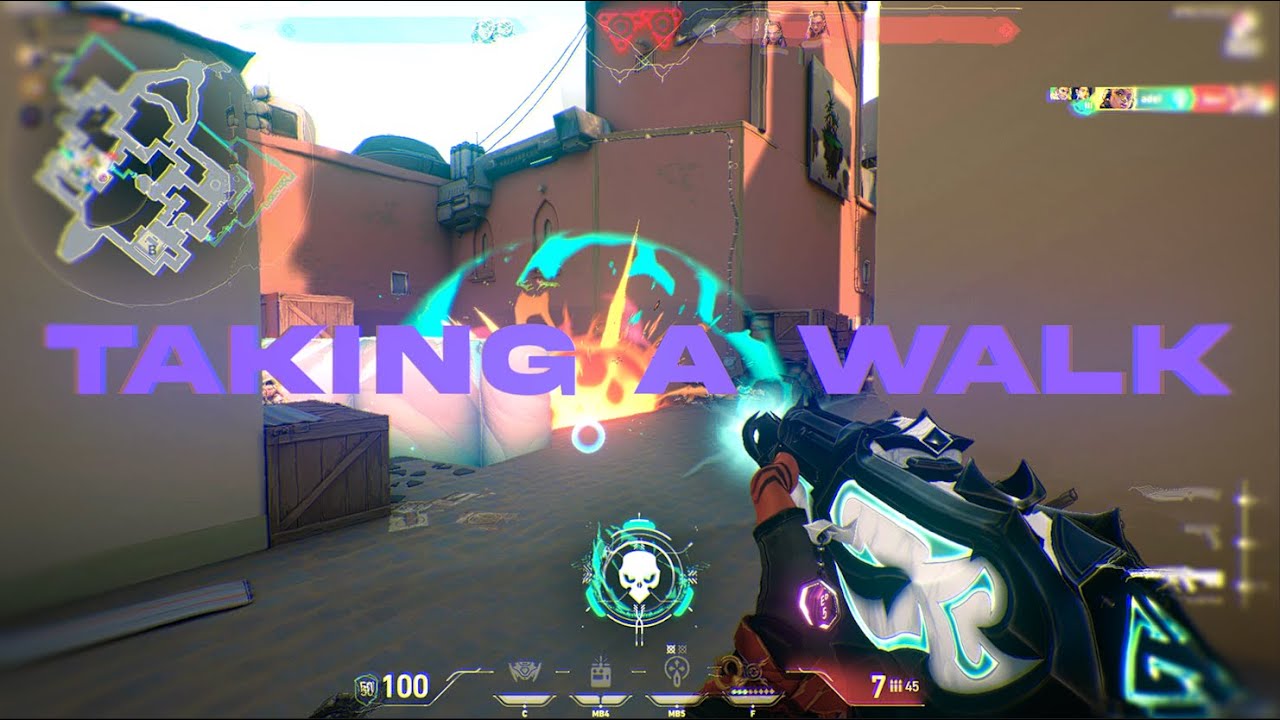 taking a walk valorant edit YouTube