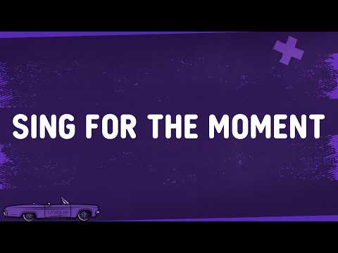 Eminem - Sing For The Moment (Lyrics)