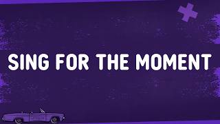 Eminem - Sing For The Moment (Lyrics)