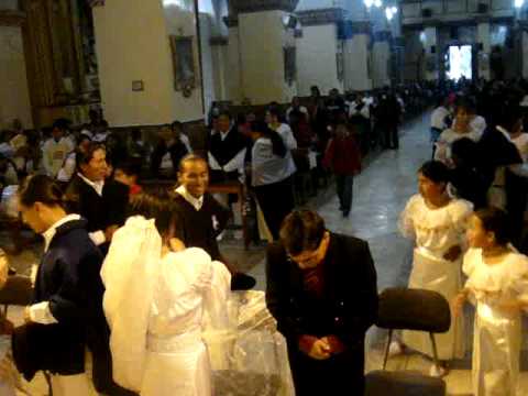 MATRIMONIO DE MARIO CON ROSA EN LA IGLESIA SAN LUIS