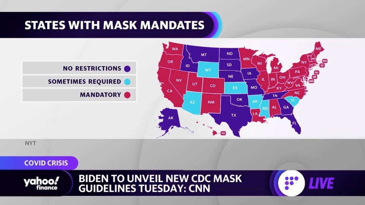 Biden set to announce new CDC mask guidance Tuesday: RPT