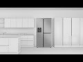 Установка холодильника Samsung с морозильной камерой сбоку