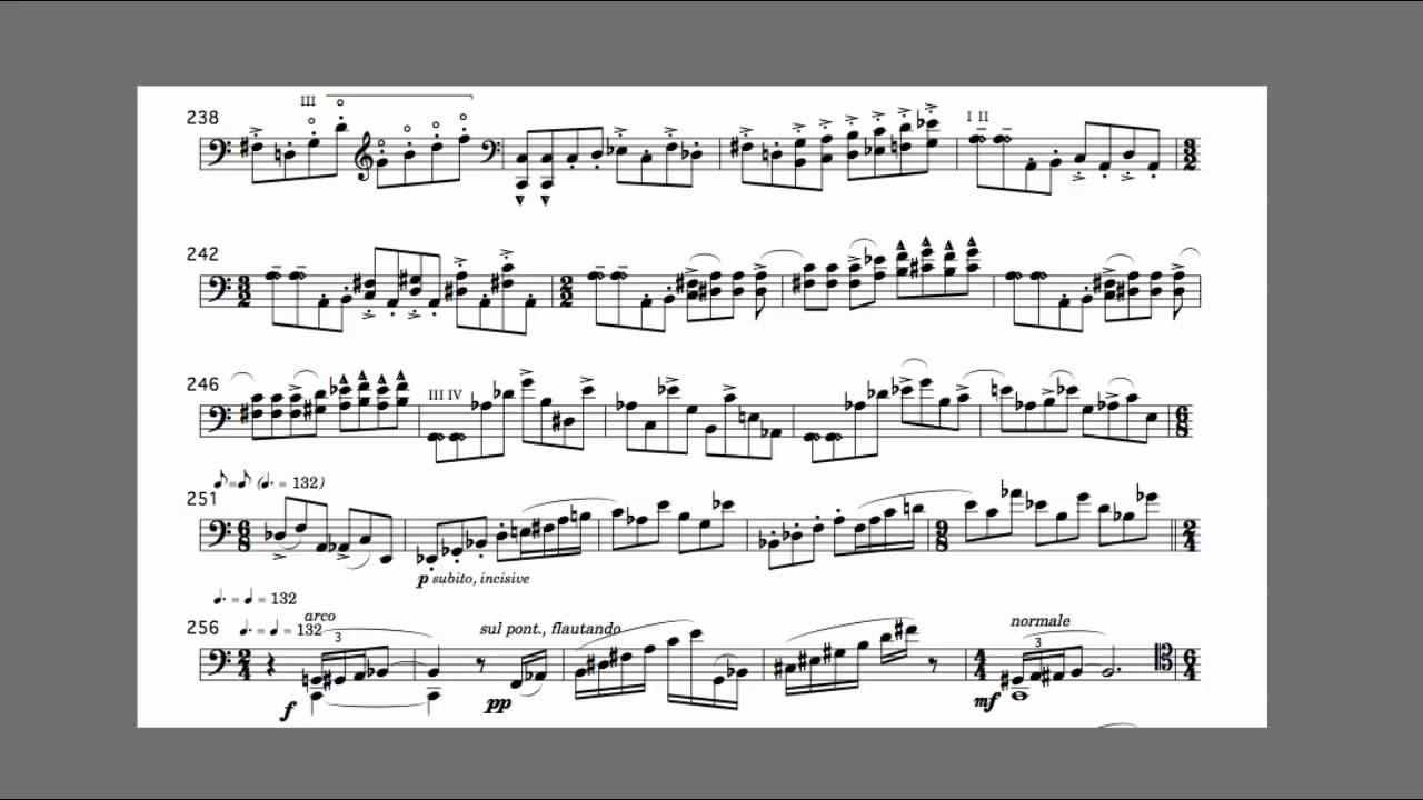 Freund's Fast Music for cello-Paul Christopher.mov