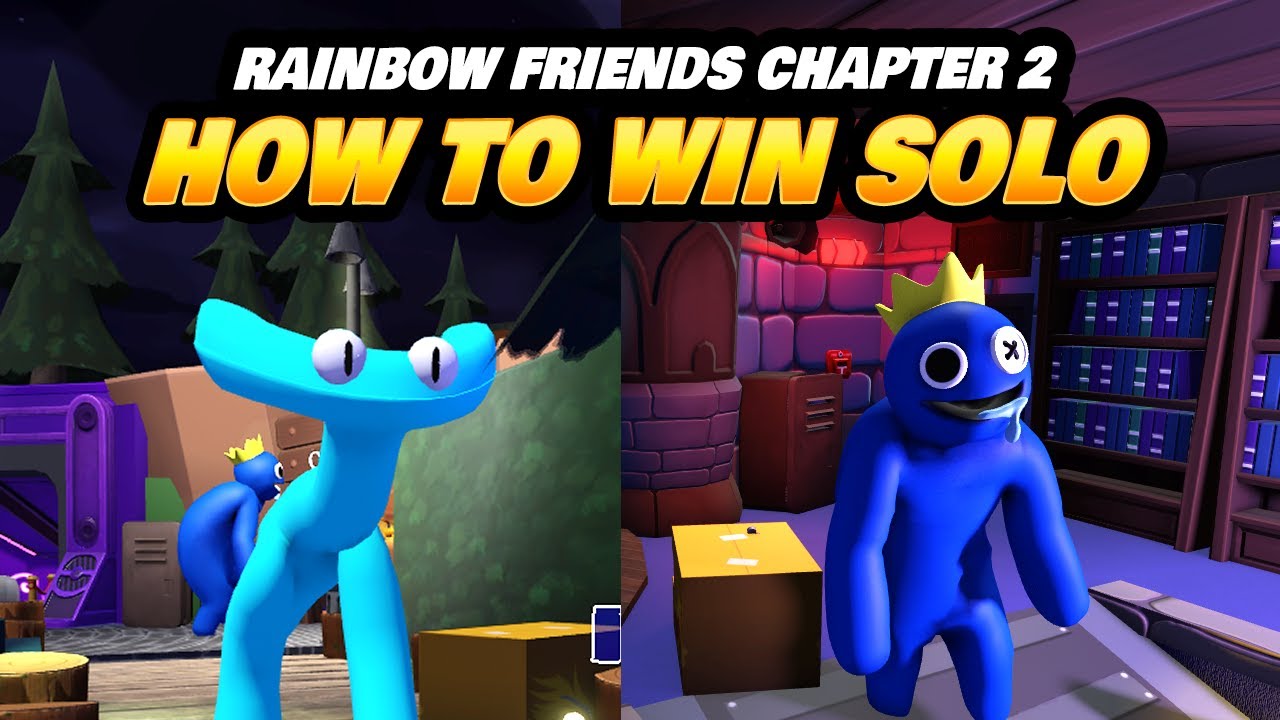 Rainbow Friends Chapter 2 Full Gameplay Playthrough (Full Game) 