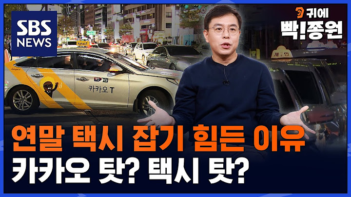 '우버•타다•카카오', 플랫폼 무덤이 된 K-택시 시장..승객의 입장에서 알아봤습니다 / 귀에 빡!종원 / SBS