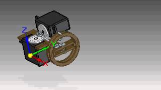 animatronic eye mechanism part 1