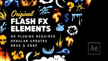 Professional Flash Fx Elements Pack - After Effects Template