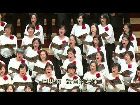 森林啊!綠色的海洋@宇宙光百人大合唱2017年國家音樂廳