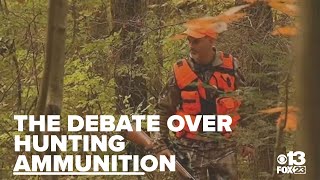 Why is Maine urging hunters to switch from lead ammo while allowing it at shooting ranges?