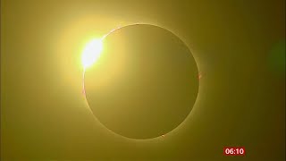 Total solar eclipse wows crowds (Chile & Argentina) - BBC News - 15th December 2020