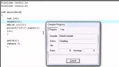 C Programming beginners Tutorial 13 - Seeding Random Numbers