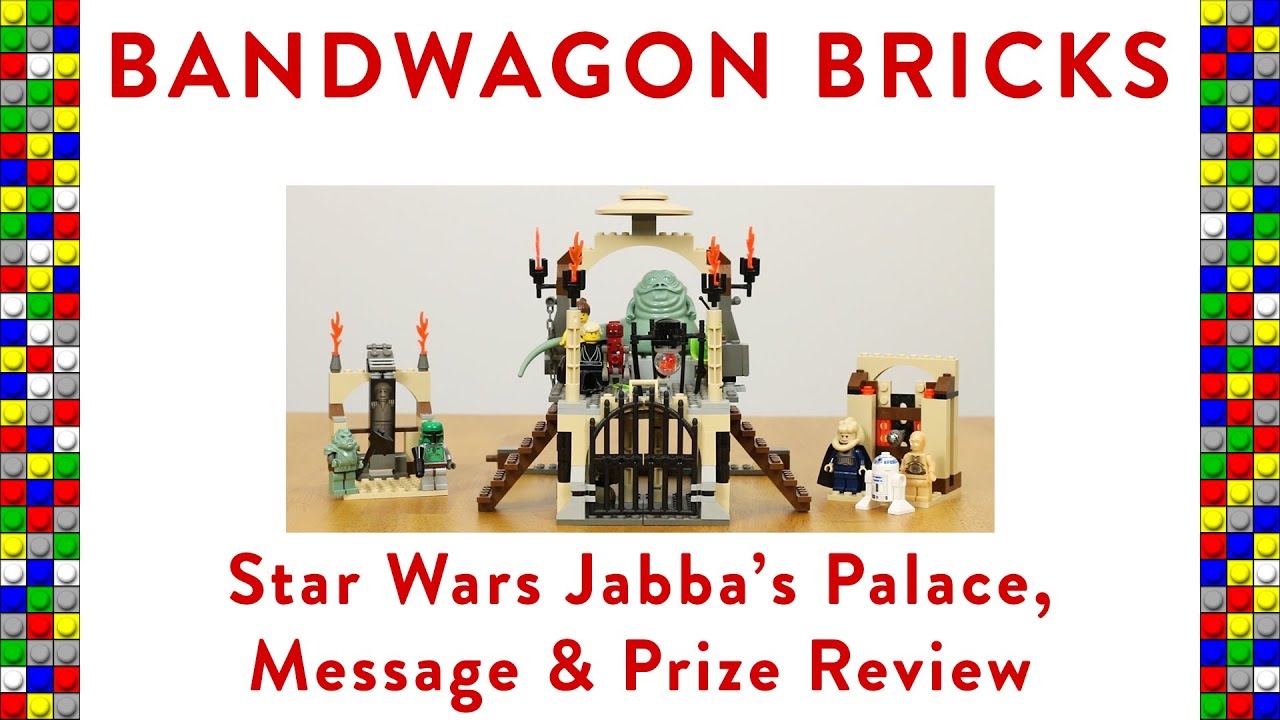 Vintage Lego Jabba’s Palace #4480, Jabba’s Message #4475, and Jabba’s ...