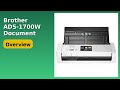 REVIEW (2025): Brother ADS-1700W Document Scanner. Features.