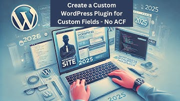 How to Create a Custom WordPress Plugin for Custom Fields (No ACF!) – Step-by-Step DIY WP Tutorial