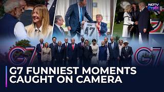 WATCH: G7 Leaders’ Funniest On-Camera Moments Go Viral | Meloni's Wink, Awkward Hugs & More