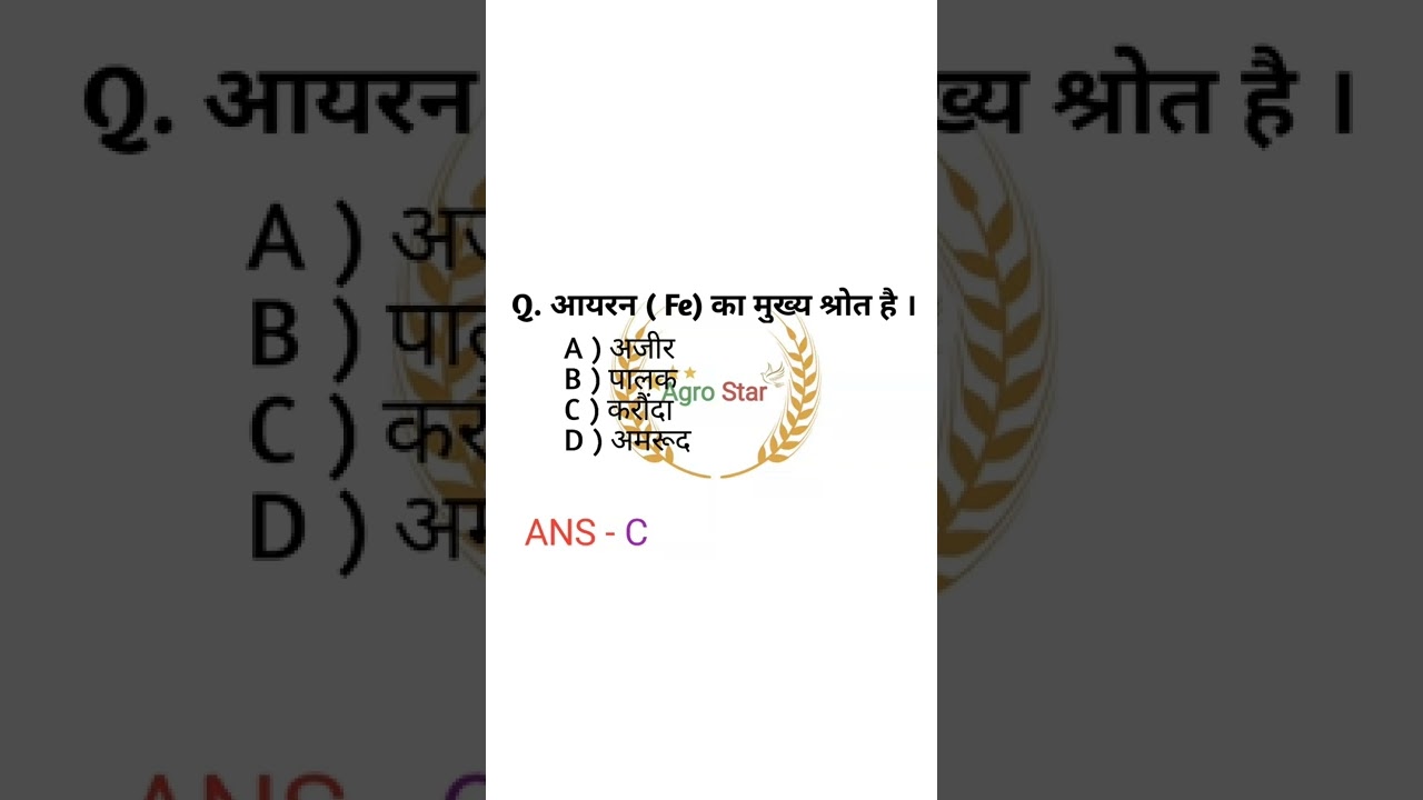 Bscag Most Important questions|| 