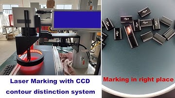 starma laser marking machine with conveyor belt and CCD camera contour distinction system