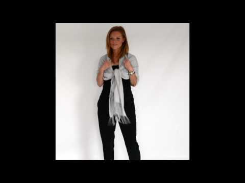 Video: How To Tie A Shawl