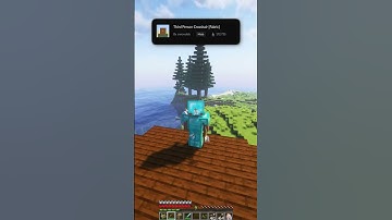 Third Person Crosshair [Fabric] #shorts #minecraft