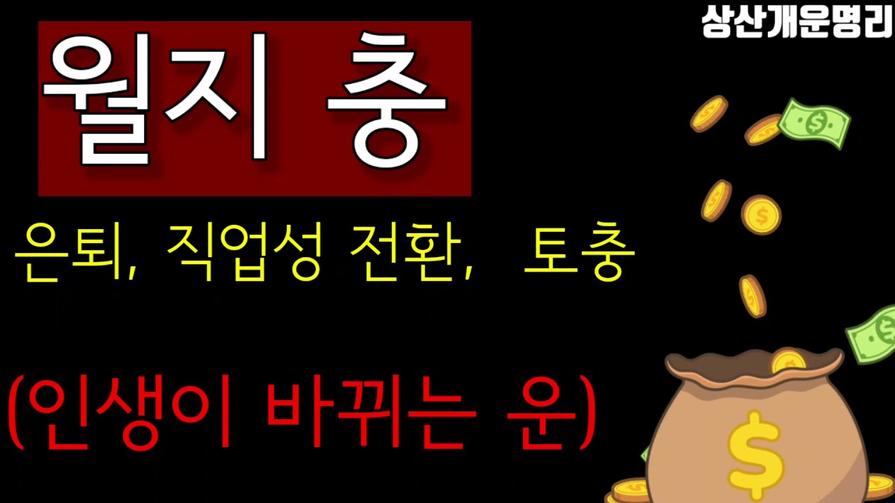월지 충 (인생이 바뀐다)ㅡ은퇴. 직업전환. 토충. 후반전 발복    상담; 010 4819 8794   카톡; chwjeonju549898
