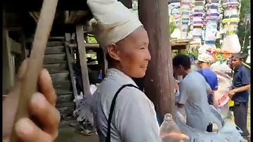 Tạo lý dân tộc nùng vùng cao đám ma 8 bộ trống 49 con dê 21 con lợn