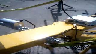 WST03-5 Single axis solar tracker controller throughout the day
