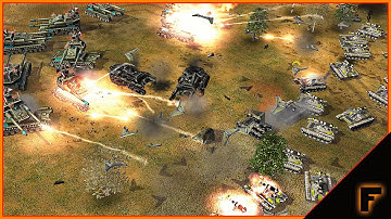 Zero Hour | Price Match | 111 Laser Crusaders vs 50 Overlord Tanks | Command and Conquer Generals