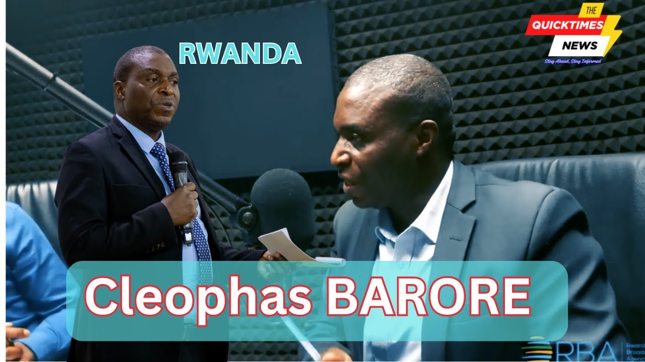 IKIGANIRO k'Urugendo rw'umunyamakuru Cleophas BARORE WA RBA USIMBUWE NA ...