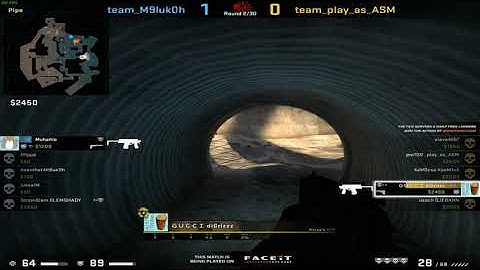 diGrizzz | clutch 1v5 | overpass | faceit