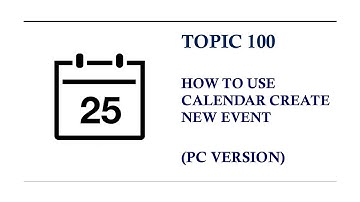 DINGTALK TOPIC 100 : HOW TO USE CALENDAR CREATE NEW EVENT (PC VERSION)
