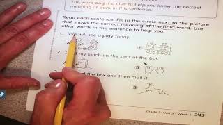Week 3 Wednesday Context Clues p.343