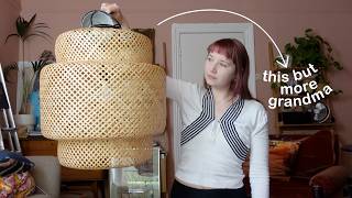 transforming my ikea light fitting - living room makeover (part 2)