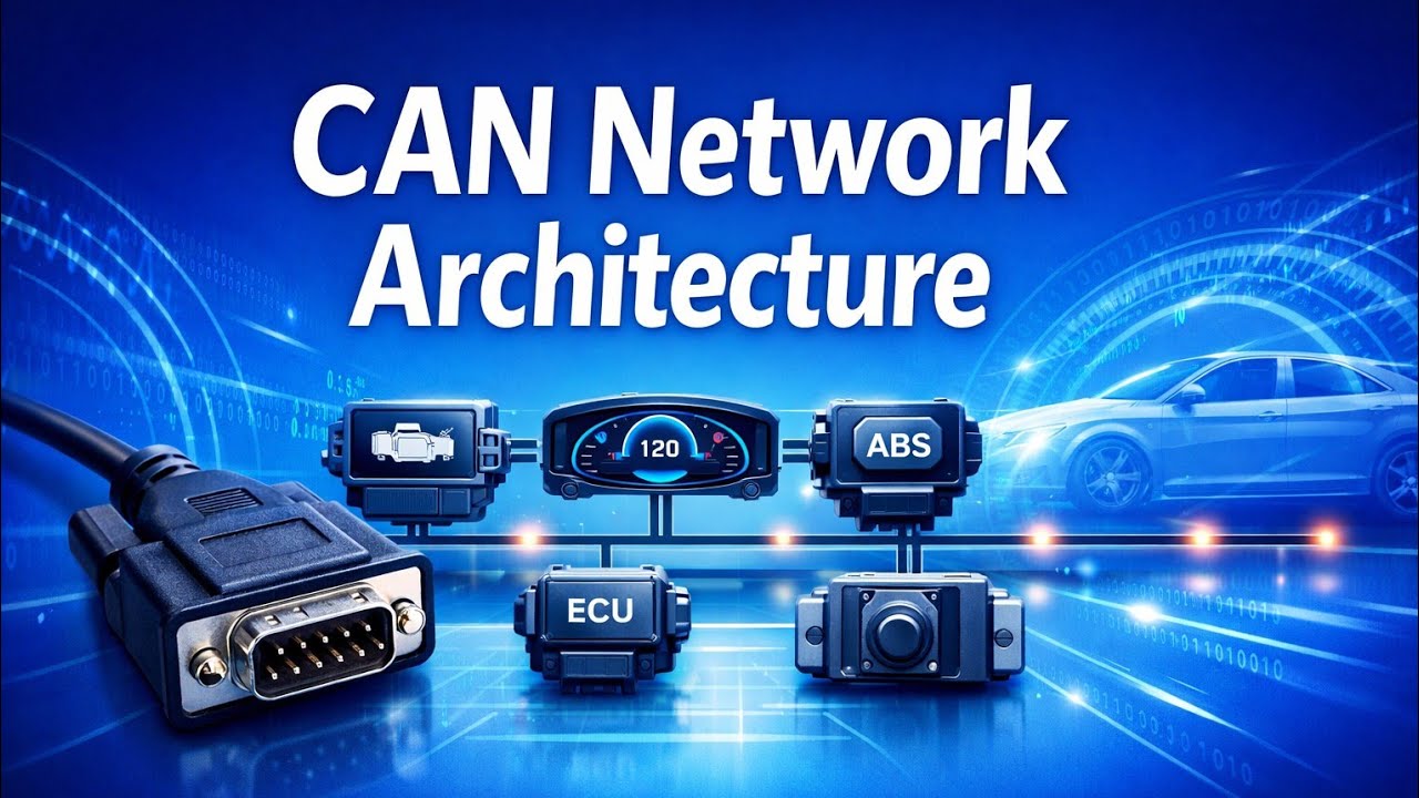 CAN Network Architecture | Automotive Network | CAN Protocol | CAN Network 