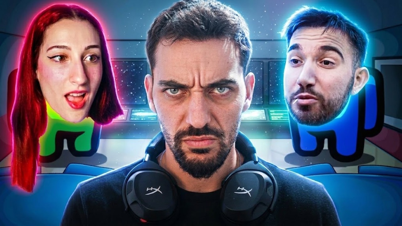 עודד משחק אמונג אס עם דה שון שוו (הוא התעצבן!)