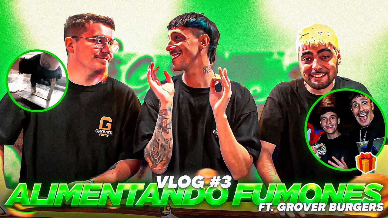 PIZZA CON CHAMPAN - VLOG #3 - ALIMENTANDO FUMONES