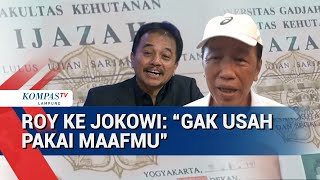 Debat Roy Suryo Vs Ketum Rampai Nusantara soal Jokowi Bisa Maafkan soal Ijazah