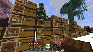 Farming a Double Chest of Dark Oak Boats | DC #221