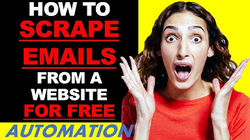 New! HOW TO SCRAPE EMAILS FROM A WEBSITE FOR FREE | Web Scraping Macro Recorder Bot Data Scraping