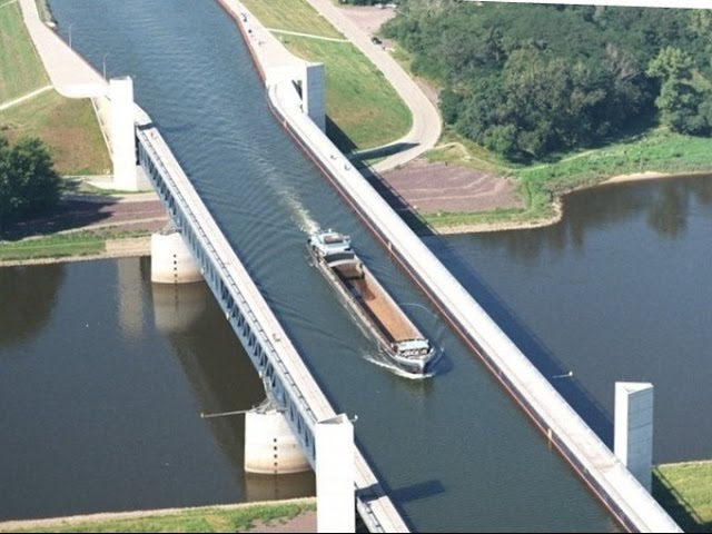 Магдебургский водный мост — Wasserstraßenkreuz Magdeburg