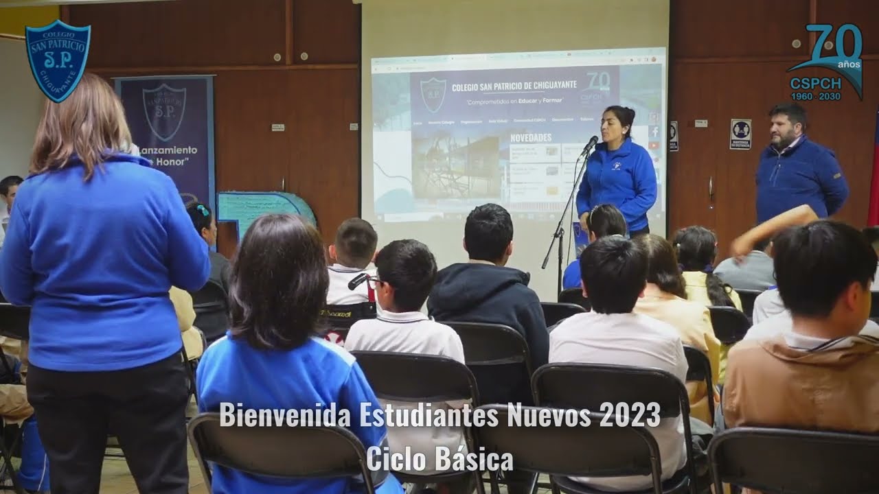 Bienvenida a Estudiantes Nuevos 2023