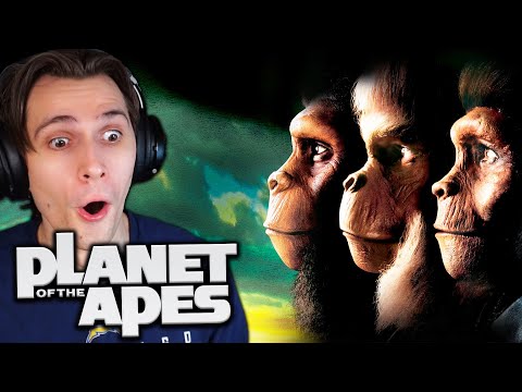 Planet of the Apes (1968) Movie REACTION!!! *FIRST TIME WATCHING*