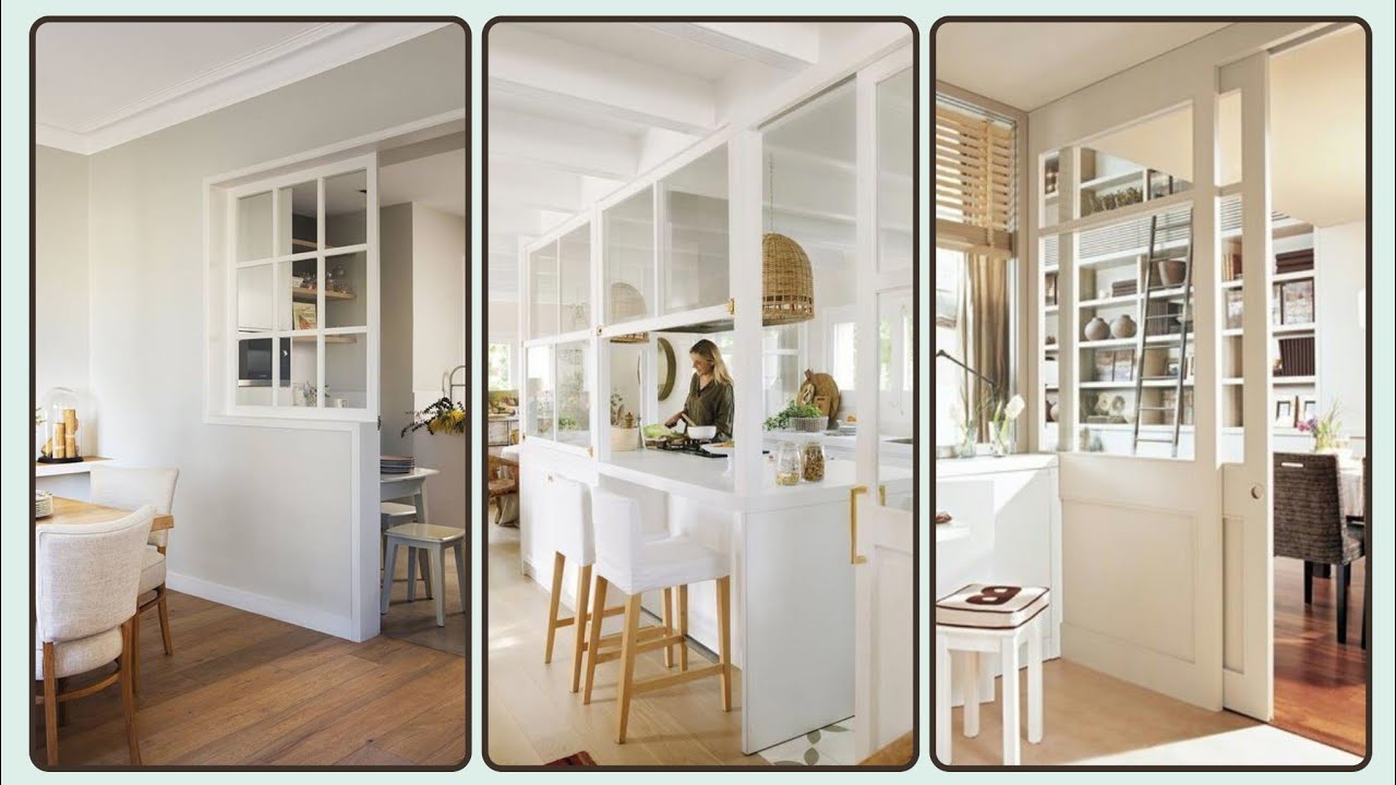 Best Modern Open Kitchen Partition Designs Kitchen Divider Ideas Home Decor YouTube