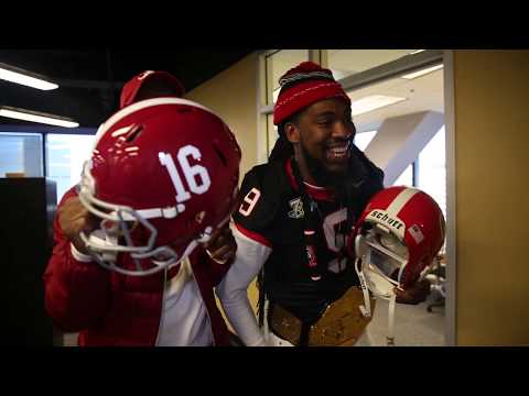Rickey Smiley & Pastor Troy Look For Alabama Crimson Tide & Georgia Bulldog Fans